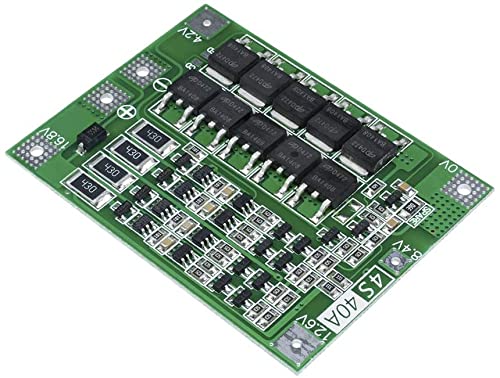 4S 40A 14.8V 16.8V 18650 Charger Li-ion Lithium Battery Protection Board PCB BMS Lipo Cell Module with Balance Function for Drill Motor