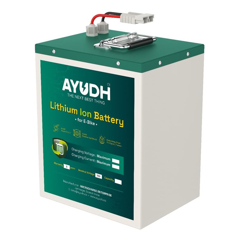 AYUDH 72 V 41.5AH Lithium IonBattery for Electric Two Wheelers 72 V 41.5AH EV 2-WheelerBattery 72 V 41.5AH LithiumBattery for Electric Scooter/E-Bike
