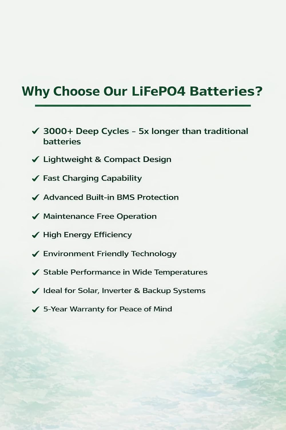 Li-Cell EnergyPro 24V 200Ah Lithium Battery for Solar & Inverter